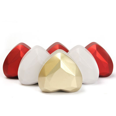 logolu özelleştirilebilir premium kalp şeklinde led takı kolye yüzük kutusu ambalajı