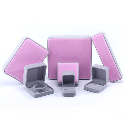 Custom Grade Velvet Jewelry Packaging Box for Necklace Stud Earrings Bilezik ve Yüzük