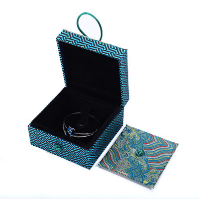 Bileklik için mücevher paketleme kutusu Klasik tarz kolye kolye saklama kutusu 11*11*6.5cm