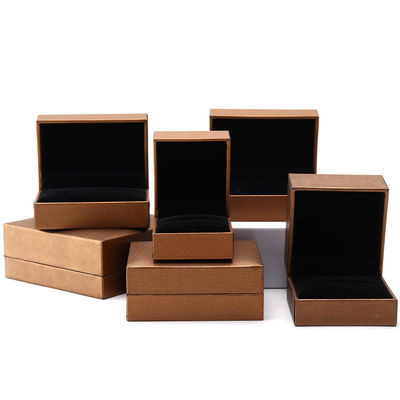 Özel Logo Mücevher Kağıt Kutusu Kulaklıklar için Kolye Kolye Yüzük 9x9x3cm