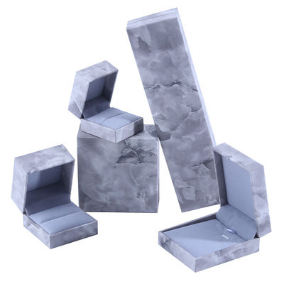 El yapımı Eko Karton çevirmeli mermer Takı Kutusu özelleştirilebilir mücevher kutusu