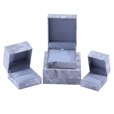 El yapımı Eko Karton çevirmeli mermer Takı Kutusu özelleştirilebilir mücevher kutusu