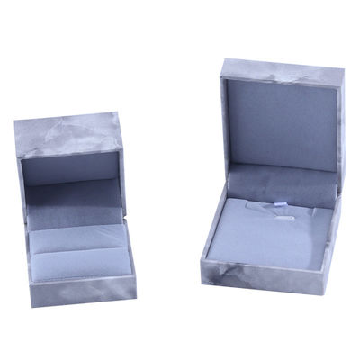 El yapımı Eko Karton çevirmeli mermer Takı Kutusu özelleştirilebilir mücevher kutusu