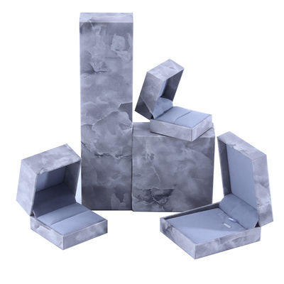 El yapımı Eko Karton çevirmeli mermer Takı Kutusu özelleştirilebilir mücevher kutusu