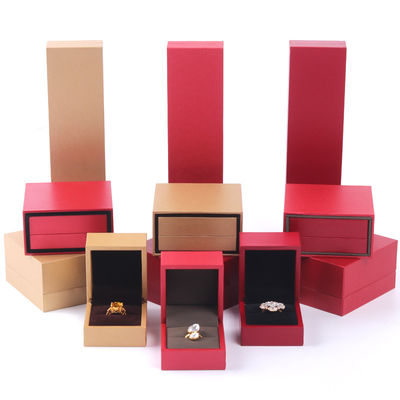 satın al Özel Logo Kağıt Mücevher Paketleme Kutusu Bilezik Kolye Depolama 5.5*4.5*3.5 online manufacture
