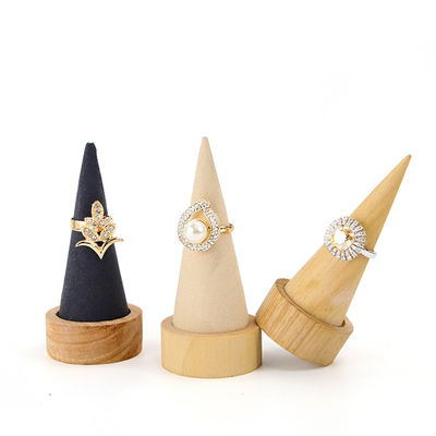 satın al Kompakt Konus Şekilli Ahşap Bilezik Ekranı Bangle Saat Sergisi için Stand online manufacture