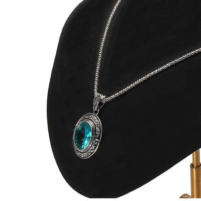 Çok Boyutlu Yumuşak Kadife Kapak Mücevher Ekranı Bust Pendant Exhibition Stand
