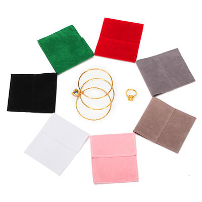 OEM Diskret Supply Hafif Kadife Mücevher Cüzdanlar Kulak Yüzükleri Studs Kız