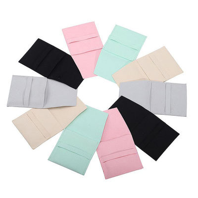 Yumuşak dokunuşlu mikrofiber mücevher depolama çantası