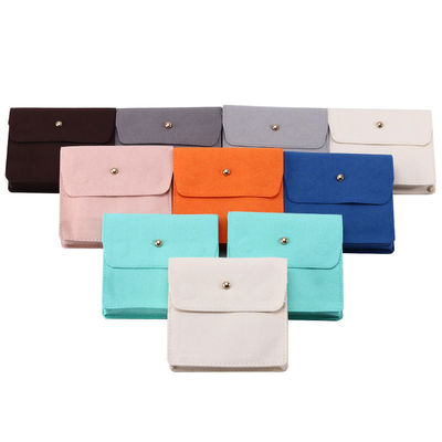 satın al Upscale Anti Scratch Mini Kadife Mücevher Çantaları Flip Open Lüks Küçük Kadife Çantalar online manufacture
