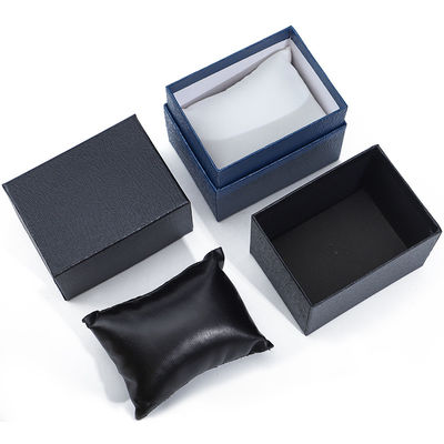 Pebble Grain Kağıt Saat Paketleme Kutusu Sert Lüks Depolama Kutusu Özel Logo