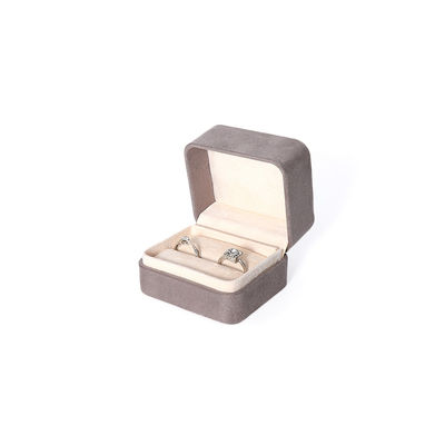 Premium Gri Mücevher Paketleme Kutusu Özel Hign End Büyük Mücevher Seti Kolye Bilezik Kulaklık Yüzük Paketleme