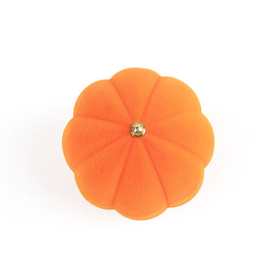 Cadılar Bayramı için özelleştirilmiş premium kişiselleştirilmiş kadife yüzük kutusu takı ambalajı