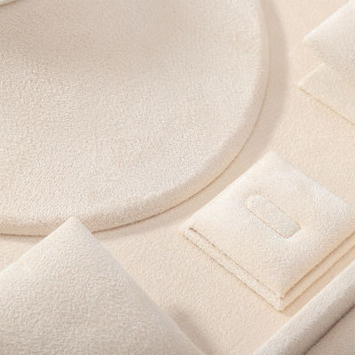 özelleştirilebilir premium Kadife Takı Tepsileri OEM Takı Tepsileri takı seti için teşhir